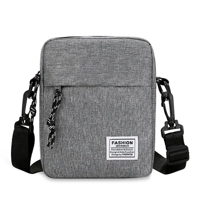 Men's Bag, Available In Single Shoulder Or Cross-body Design, Suitable For Daily Use During School. Made Of Nylon Material