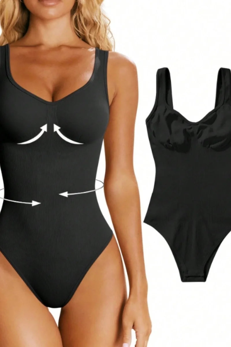 Women's sports clothing, low neck suspender, top yoga fitness bodysuit, tight fitting clothing, women's underwear, women's sexy