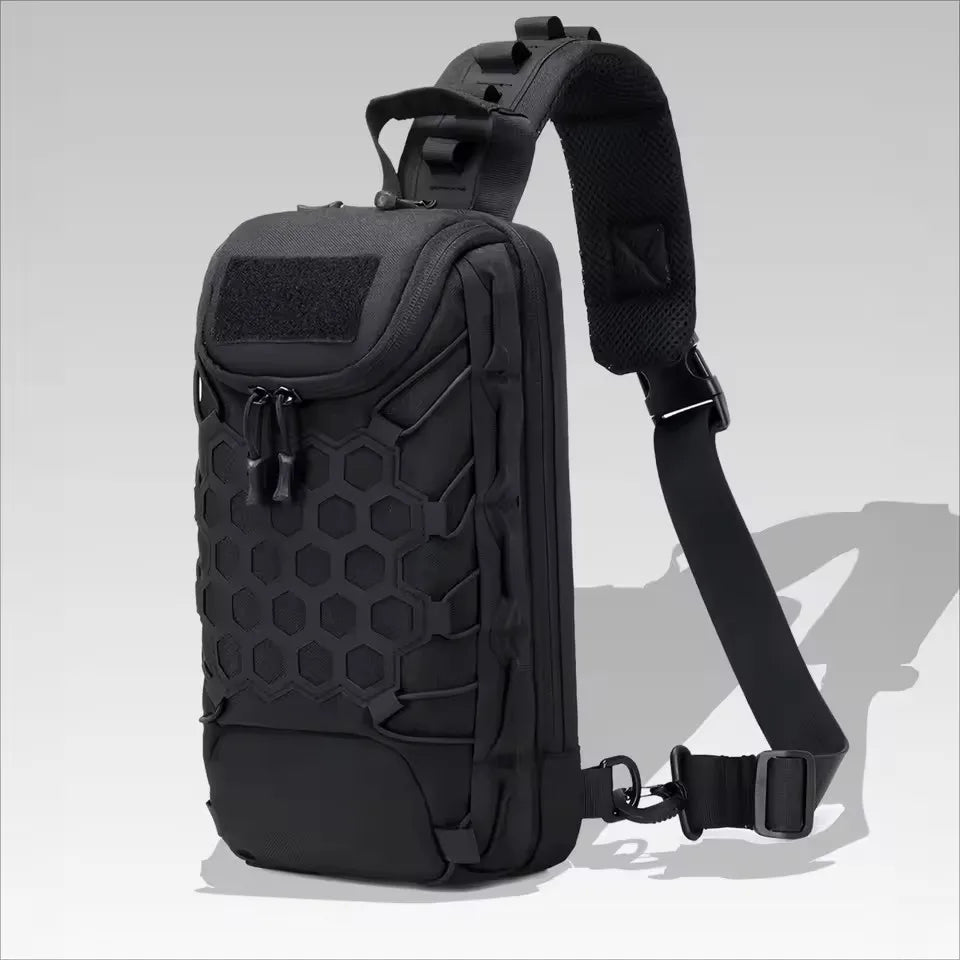 Men's Outdoor Chest Bag Tactical Sports Sling Shoulder Backpack Commuting Pack Hiking Climbing Cycling Fishing MOLLE Sling Bags