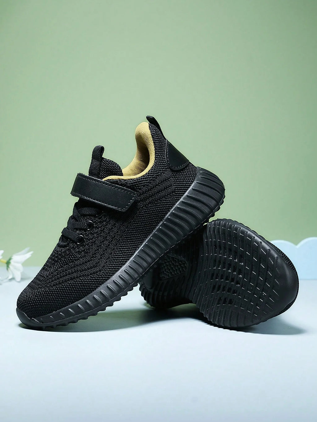 Sports shoes for boys, running shoes, lightweight sports, classic mesh, breathable, fashionable and casual shoes for girls