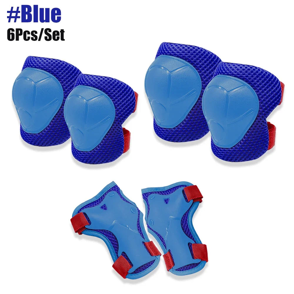Kids Knee Pads and Elbow Pads Guards Protective Gear Set Safety Gear for Roller Skates Cycling Bike Skateboard Sports
