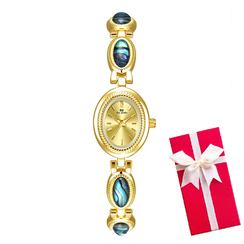Top Brand Luxury Women Bracelet Watches Unique Design Fashion Elegant Ladies Wrist Watches For Female Clock Quartz Wristwatches