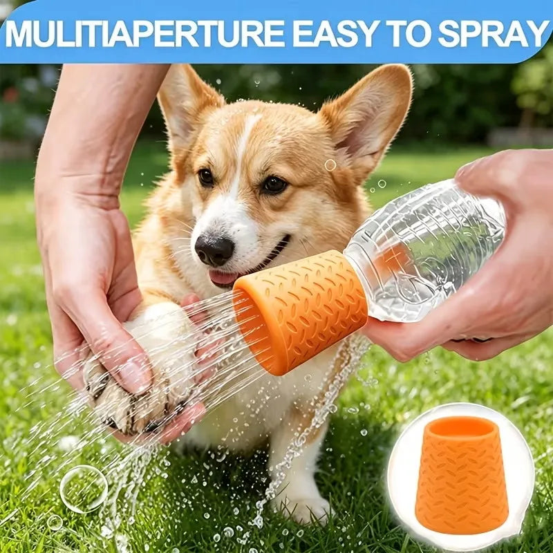 Outdoor Portable Pet Cleaning Showerhead, Cat and Dog Cleaning Shower Head, Silicone Pet Supplies