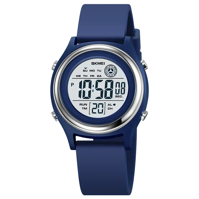 SKMEI 2094 Luxury Womens Digital Wristwatch Stopwatch Lady Waterproof Shockproof Back Light Countdown Watches for Women Reloj