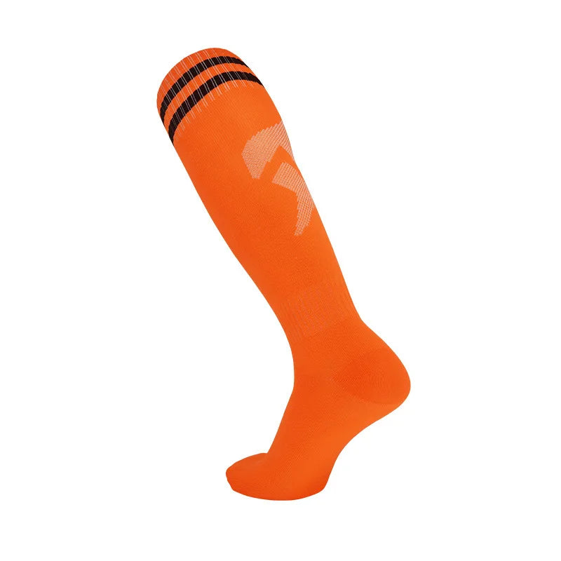 Professional Football Socks for Kids Boys Sports Long Tube Rubber Anti-Slip Man Soccer Thickened Towel Bottom Sweat Absorbing