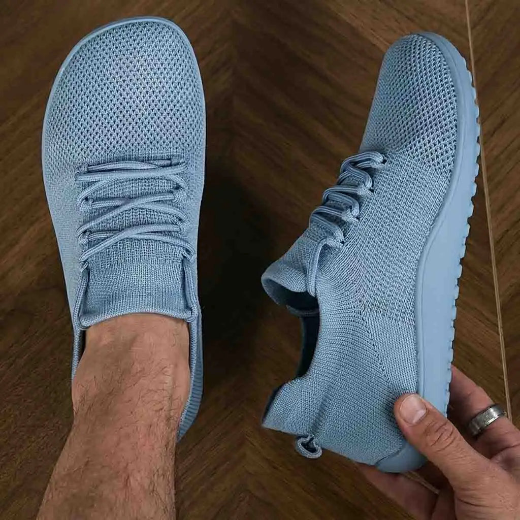 Lightweight Comfortable Barefoot Shoes for Men Casual Breathable Shoes Outdoor Sports Shoes for Hiking Trekking Mountaineering