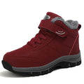 Leather Boots Men Women Shoes Waterproof Boot Man Plush Keep Warm Outdoor Ankle Boots Military Combat Boots Walk On Ice Sneakers