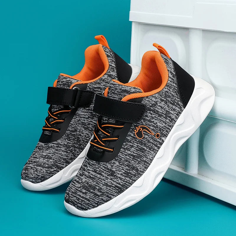Kids Sports Shoes Children Anti-skid Running Shoes for Boys Breathable Soft School Casual Shoes Classic Fashion Walking Shoes