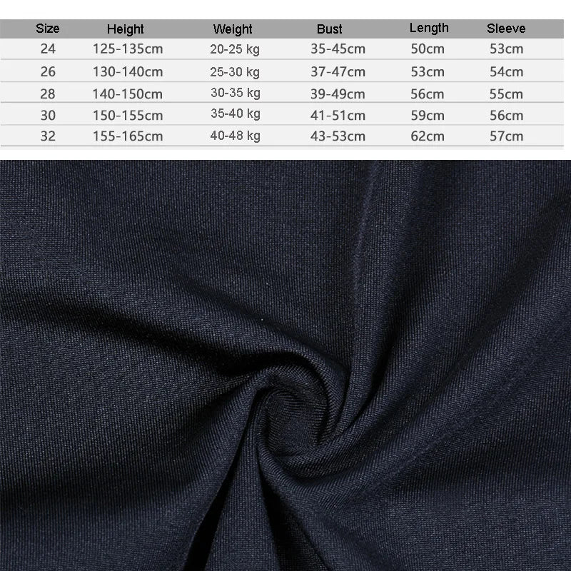 Kids Children Boy Girl Sport Running Long T Shirt Fitness Basketball Football Gym Sportswear Soccer Hiking Undershirt Jerseys K1