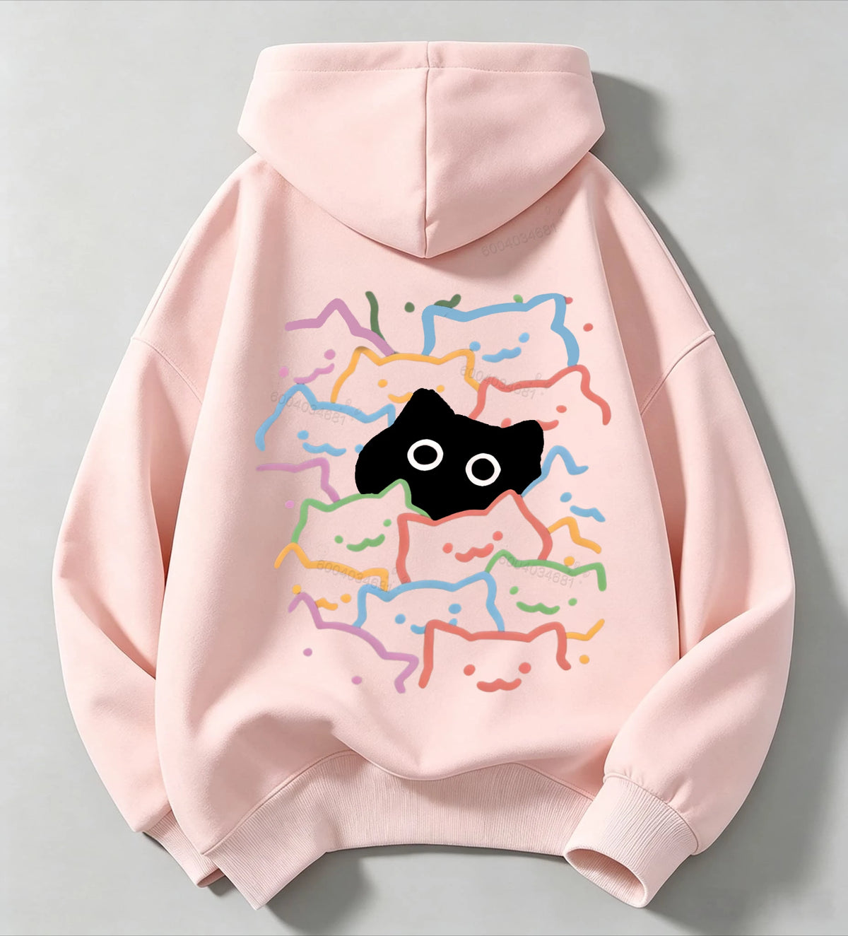 Spring, Autumn and Winter Children'sComfortable Hooded Sweatshirt-Boys' and Girls' Casual FestivalCartoon Print Pullover Sweater