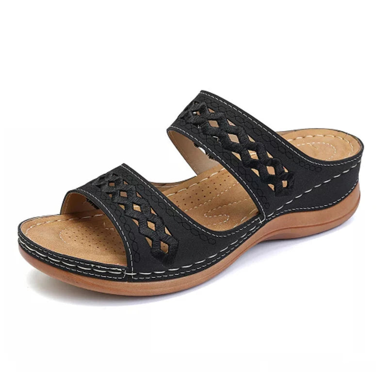 sandals women 2021 Summer Women Shoes Wedges Sandals Platform Casual  Roman Women's Sandals Beach Shoes Soft Female Shoes Woman