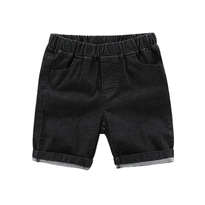 1PCS Boys Shorts Kids Denim Pants Casual Jeans Children Clothing Teenagers Short Trousers Kids Infant for Children's Gifts