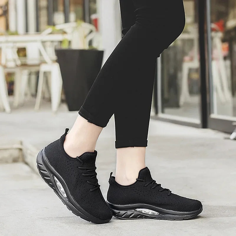 Women's Sneakers Platform Toning Wedge Zapatillas Sports Shoes for Woman Swing Slimming Sneakers Fitness Gym Walking Footwear88