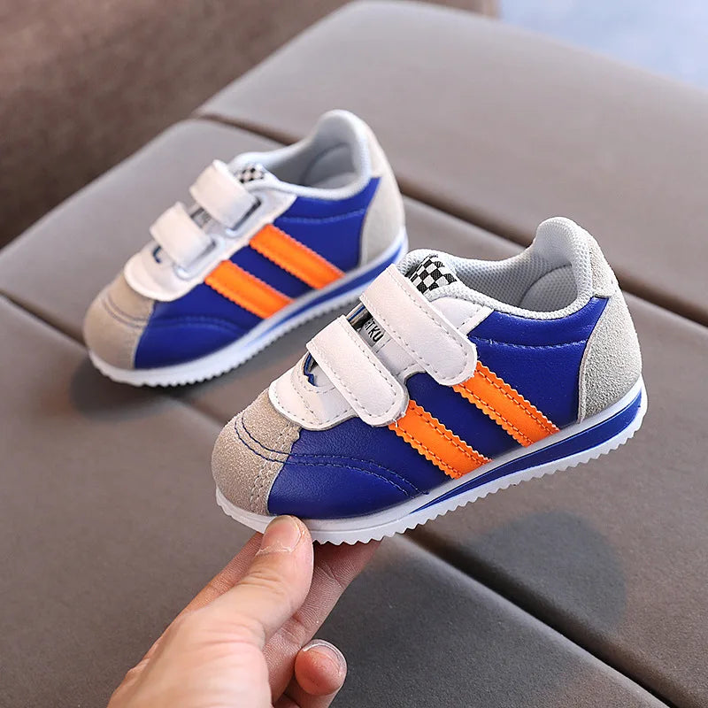 New Children's Shoes Korean Style Boys Sports Shoes Girls Soft Sole Casual Shoes Spring  Autumn Kids Fashion Sneakers
