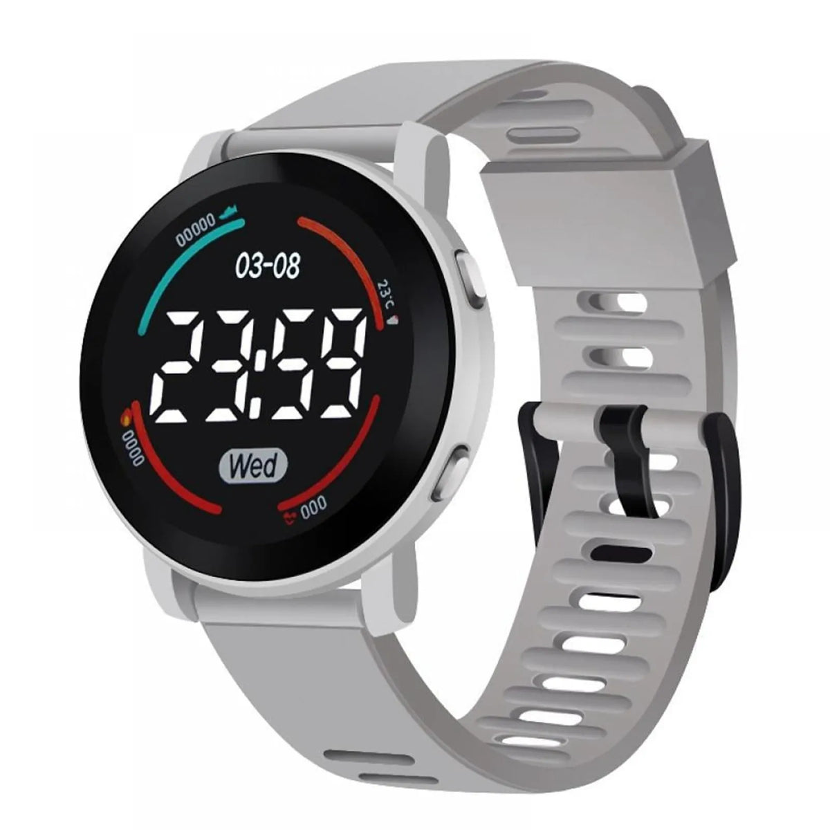 Children'S Watch Suitable For Students' Outdoor Electronic Watches Screen Watch Display Time Month