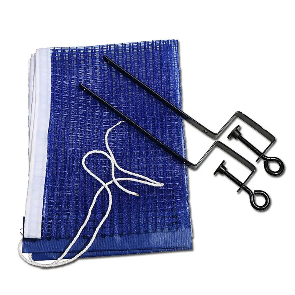 Professional Standard Portable Convenient Table Tennis Net Ping Pong Mesh Sports Supplies Simple Support Trainning Equipment Set