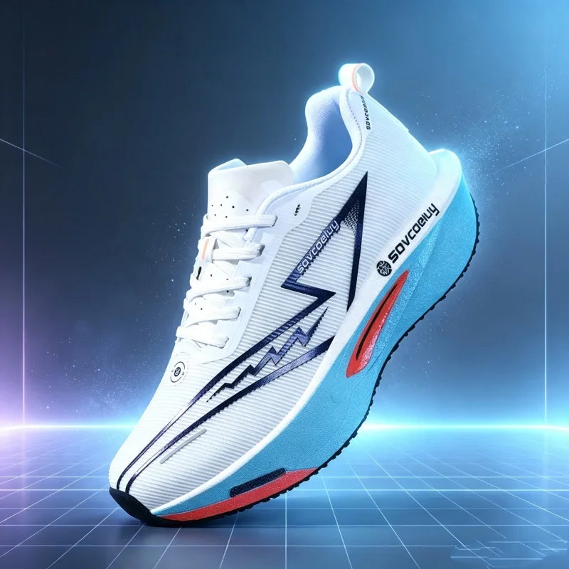 Men Sports Running Shoes Casual Marathon Breathable Lightweight Women's Comfortable Athletic Nonskid Walking Sneakers Outdoors