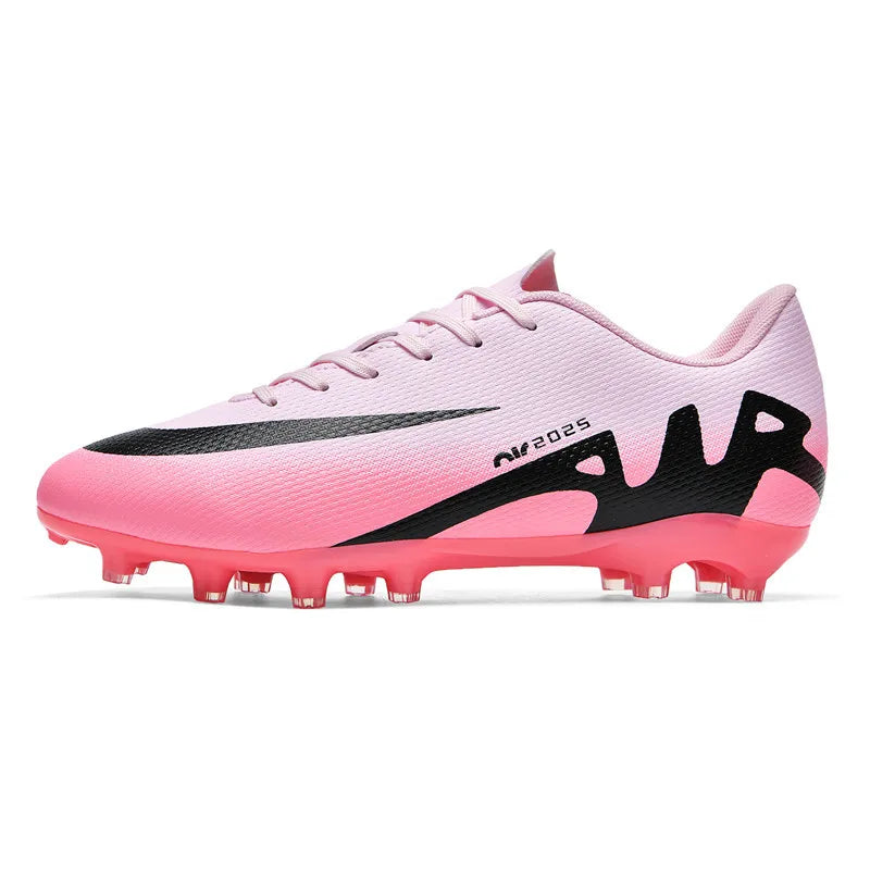 Kid Size 33-47 Long Short Spike Soccer Shoes Football Field Boots Unisex Society Training Match Adult Football Shoes