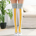 Men Funny 3D Chicken Socks Print Cartoon Cosplay High Flexibility Thigh High Sock Cotton Fashion Thin Toe Feet