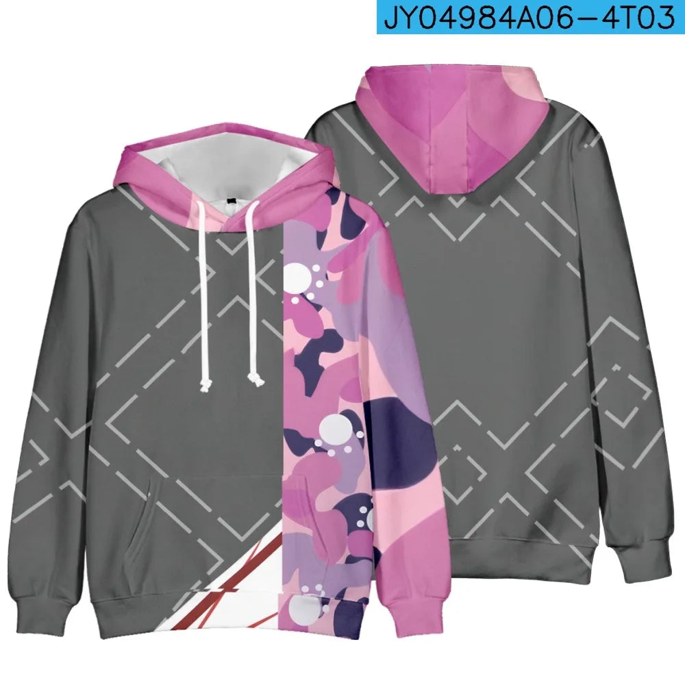 Hoodie Men Anime Creepypasta Hoodies Women Men Sweatshirt Streetwear Y2k Ticci Toby Cosplay Clothes Oversized Hooded Jacket