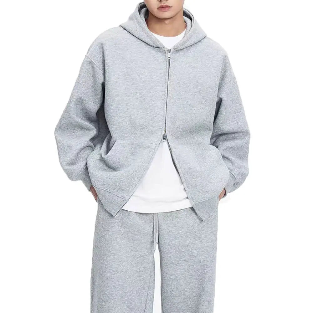 2026 Men's Sweater with Hat Casual Fashion Versatile Long Sleeve Trend Autumn Sports