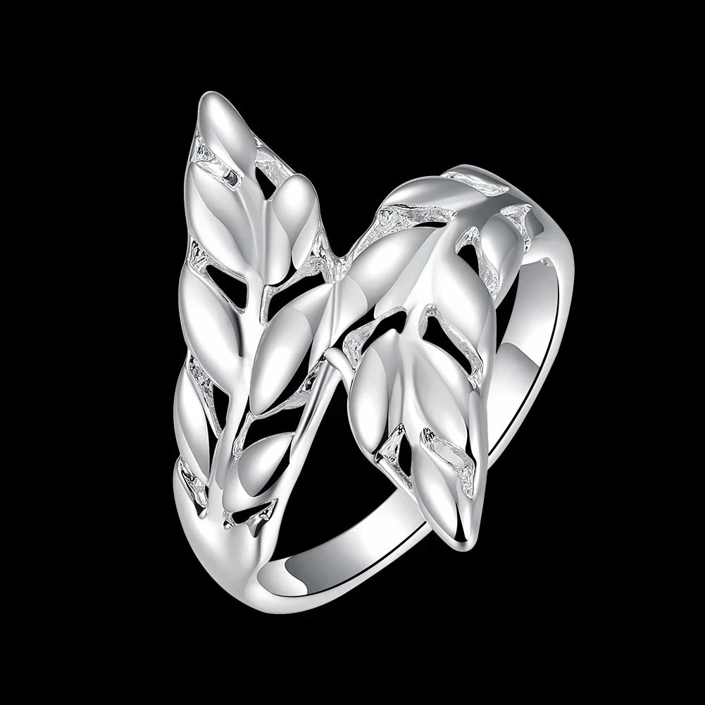 Cute jewelry 925 Sterling silver Rings For Women adjustable Fashion elegant Wedding Party custom Holiday gifts