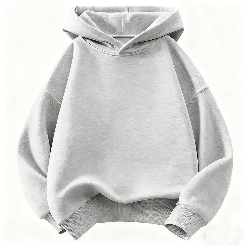 Children's Spring Autumn Fashion Kids Boy Hoodies Girls Casual Hoodies Sweatshirts Kids Solid Color Fleece Hoodies Sweatshirts