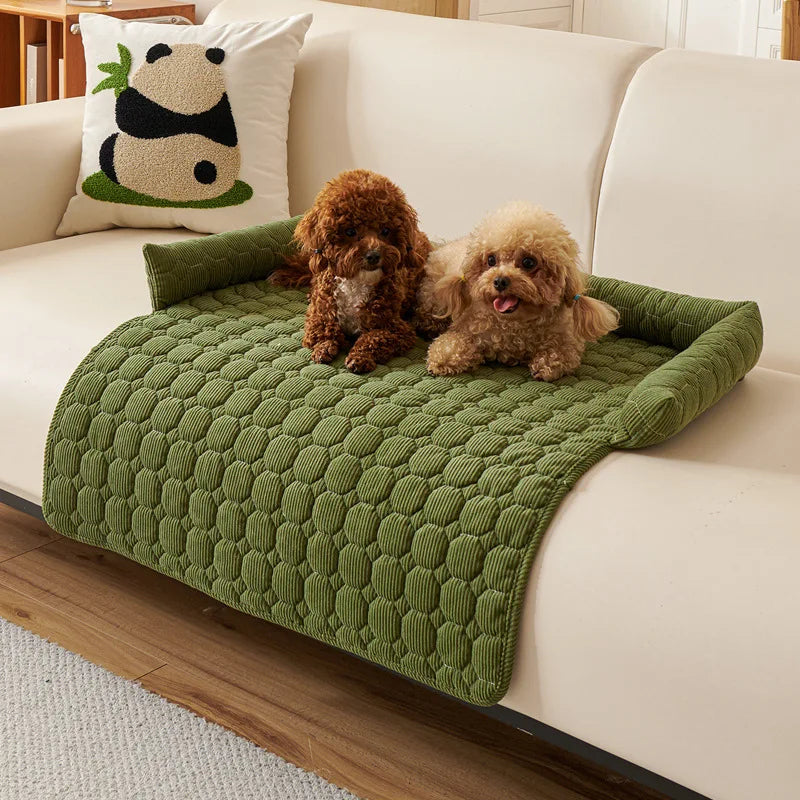 Thickened Pet Sofa Cushion Anti-Scratch Non-Slip Dog And Cat Sleeping Nest Kennel Pad Cozy Pet Bed for Cats And Dogs