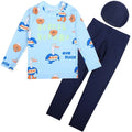 Children's Swimsuit for Boys 2025 New Style Baby Long Sleeved Long Pants Three Piece Set Sunscreen for Boys Aged 3-12 Swimsuit