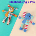 1/2 Pcs Pet Toys Dog Toys Plush Toys Bite Resistant Grind Teeth Relieve Boredom Make Noise Pet Supplies