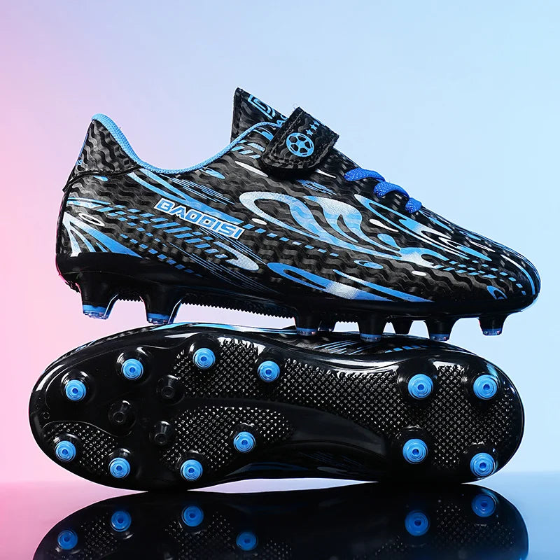 Kids Soccer Cleats Boys Girls Training Football Cleats Youth Soccer Shoes for Little/Big Professional Athletic Outdoor Football