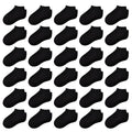 Toddler Socks 30 Pairs Kids Low Cut Socks for Boys Girls 1-14 Years Old Baby Children No Show Ankle Socks Set
