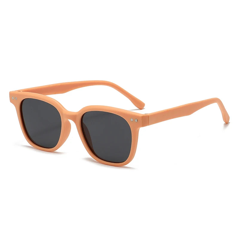 Children Square Polarized Sunglasses UV Protection Fashion Trend Glasses Boys Girls Shades Cute Baby Goggles Kids Sun Glasses