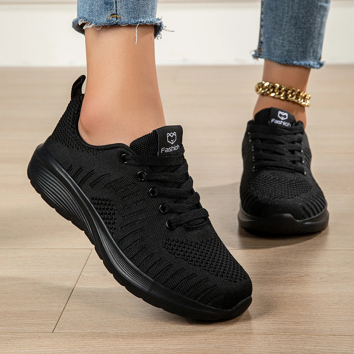 Women's Casual Sports Shoes, Breathable Running Shoes, Lightweight Travel Shoes, Student Running Shoes, Flat-Soled Single Shoes, All-Season Work Shoes, Loose and Comfortable Sports Shoes, Fashionable Running Shoes, Stylish an