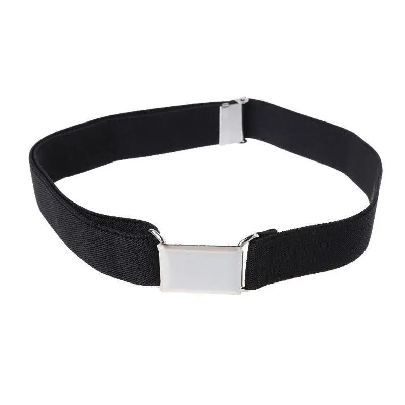 31BB Children Kids Color Unisex Canvas Belts Boys Girls Elastic Belt Adjustable