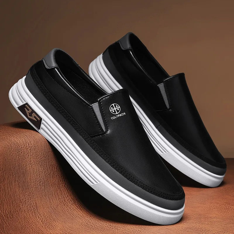 Men's Loafers Fashion Handmade Leather Shoes Luxury Brand Casual Shoe Classics Business Men's Dress Shoes Slip on Driving Shoes