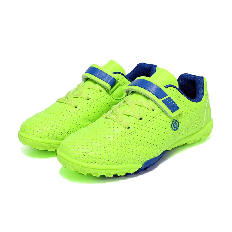 Kids Youth Soccer Shoes Sports Society Field Boy Football Shoes Non Slip Lightweight Training Sneakers Children Football Match