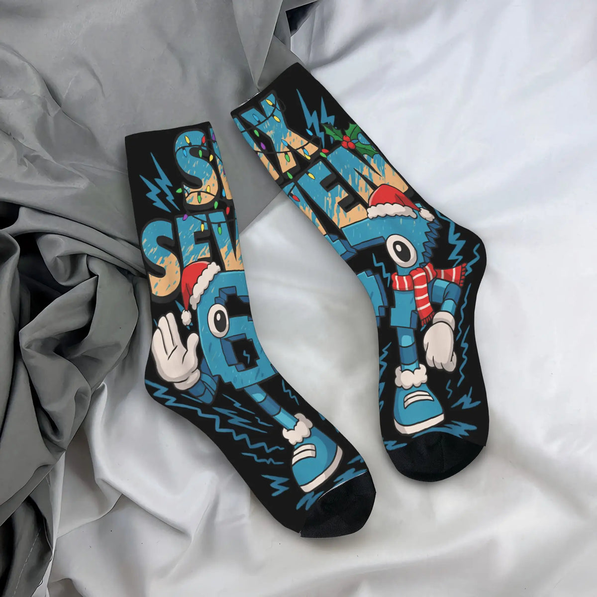 Adults Men Socks Meme 67 Six Seven 6 7 Italian Brainrot  Stockings Winter Novelty Warm Soft Socks Sports Anti Bacterial Socks