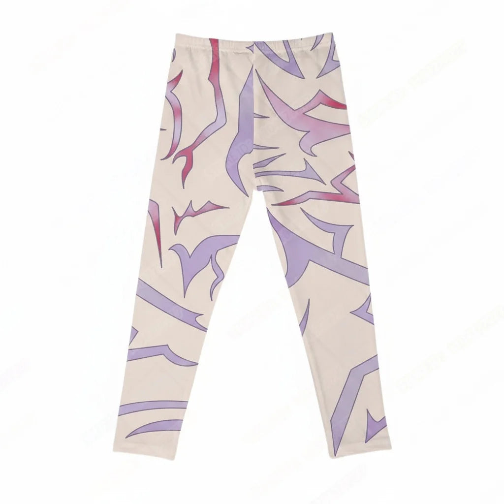 Girls Demon Pop Cosplay Devil Tattoo Pajamas Kid Pants Long Sleeve Pajamas Set Halloween Boys Girls Pajama