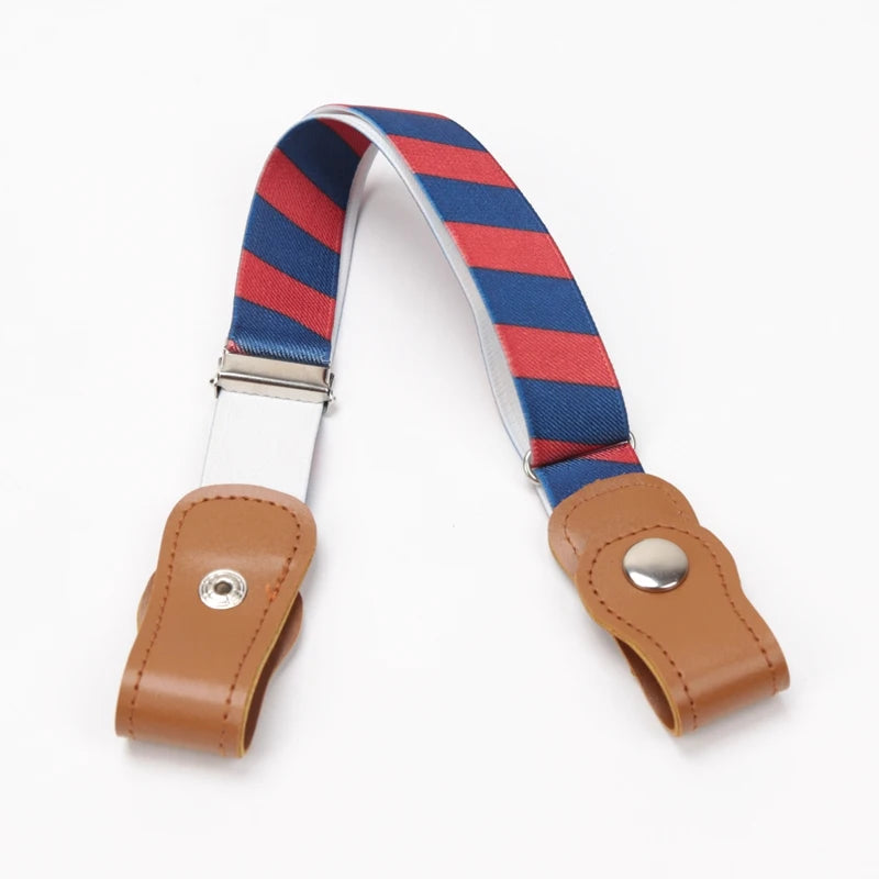 New Child Kids Buckle-Free Elastic Belt No Buckle Stretch Belt for Boys Girls Adjustable Children for Jeans Pants Lazy Belts