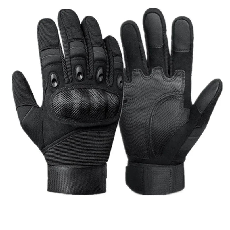 Men'S Tactical Gloves, Full-Finger Outdoor Gloves for Men, Touchscreen Motorcycle Gloves, Featuring Hard Shells And Palm Padding