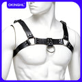 Stylish men's suspenders, trendy shoulder straps, decorative belts, casual and versatile, suitable for various trendy outfits.