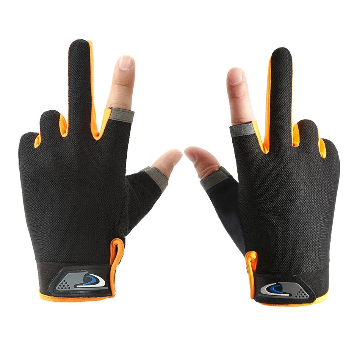 UV Protection Fishing Gloves for Women Men Breathable Half Finger Gloves for Outdoor Rowing Kayaking Hiking Paddling Sailing