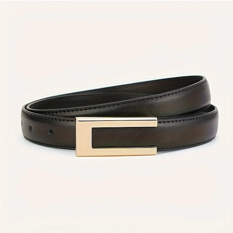 Women belt slim waist fashionable casual luxurious and adjustable belts suitable for dresses, jeans and belts for women