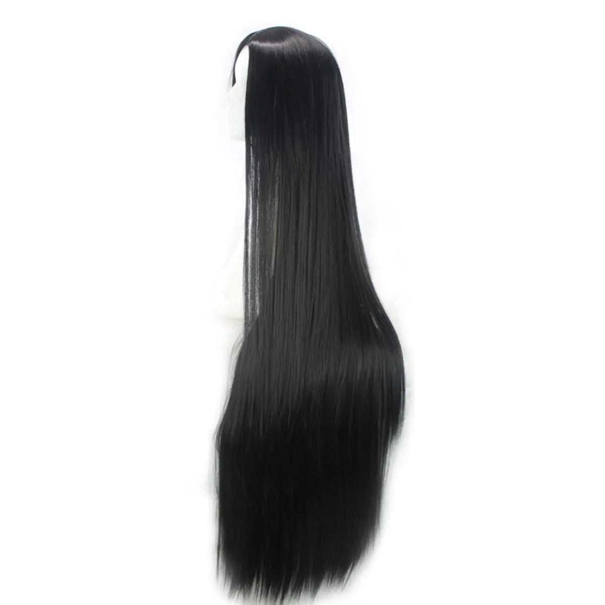 40Inch /100cm Long Black Wigs for Women Middle Part Synthetic Natural Heat Resistant Long Hair Wigs Cosplay Party Daily Use