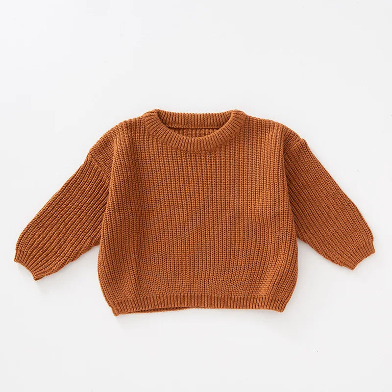Custom Sweater Crewneck Pullovers For Kids Embroidered Exquisite Design Baby Shower Gift Personalized Unique Name By Hand-made