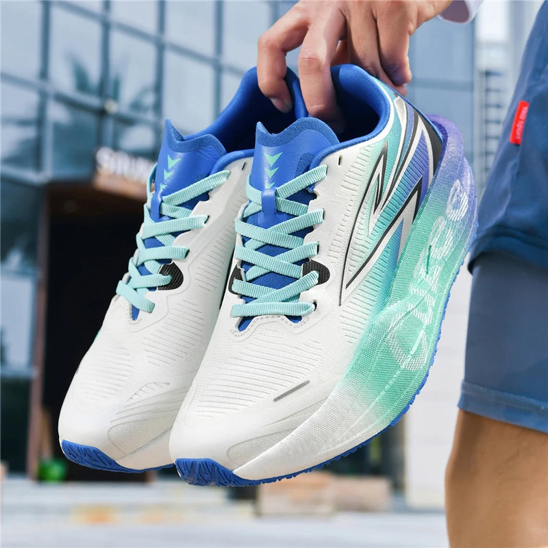 Men's Shoes Air Cushion Runner Trainers Tenis Plate Sports Running Shoes Women Comfortable Athletic Speciality Marathon Sneakers