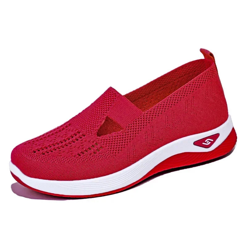 Women's Shoes Summer 2025 Casual Sneakers Breathable Slip On Walking Shoes Lightweight Outdoor Flat Sports Free Shipping
