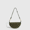 Designer Studded Shoulder Bag Rivet Crescent Bag 2025 New Women Metal Underarm Bag High-end Retro Rivet Polka Dot Shoulder Bags