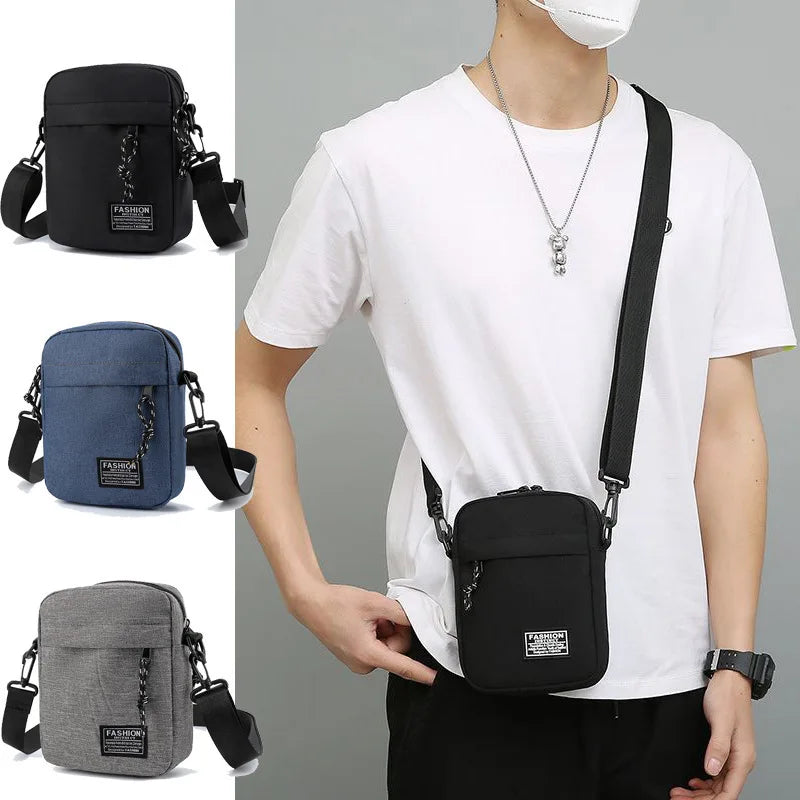 Crossbody Bags for Men Women Travel Shoulder Bag Phone Wallet Purse Small Casual Messenger Handbag for Work Hiking Traveling